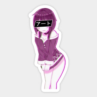 Aesthetic Japanese Girl 8 Sticker